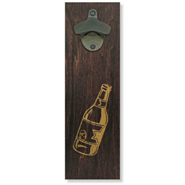 Soda Bottle Wood Opener Plank