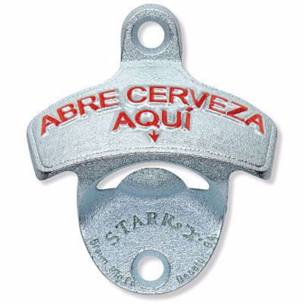 Embossed Abre Cerveza Aqui opener