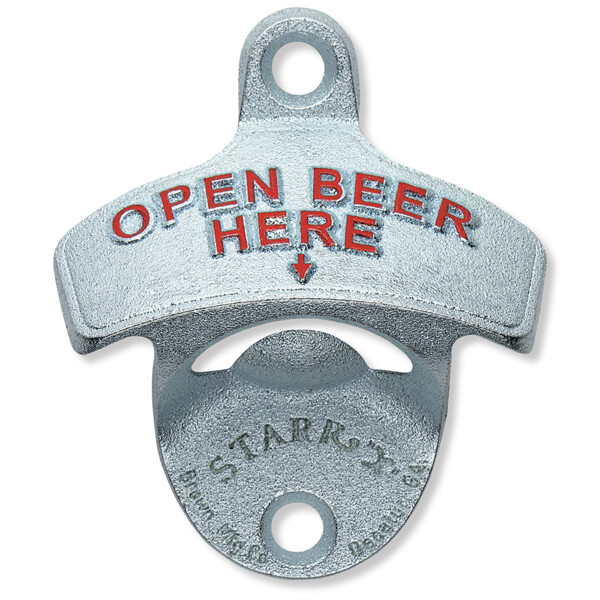 Embossed Open BEER Here STARR 