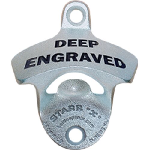 Zinc Plated Engraved STARR "X"  Thumbnail