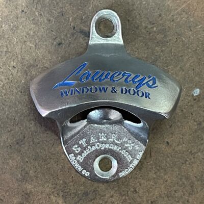 Deep Engraved Lowery’s  Stainless-Steel STARR "X" bottle opener Thumbnail