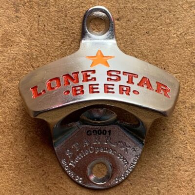 Stainless-Steel Lone Star STARR "X" bottle opener  Thumbnail