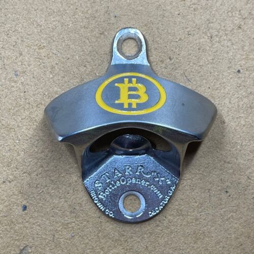BITCOIN Stainless Engraved STARR "X" Thumbnail