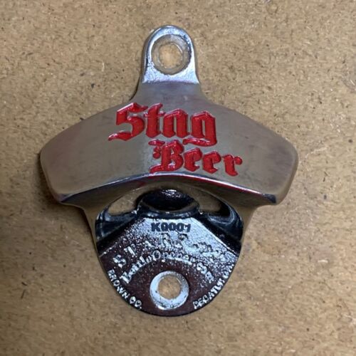 Stainless-Steel Stag Beer STARR "X" bottle opener  Thumbnail