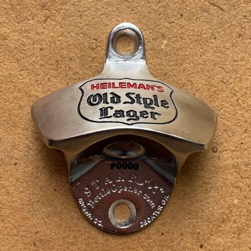 Stainless-Steel Old Style Lager STARR "X" bottle opener Thumbnail