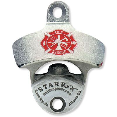 Fireman Maltese STARR "X" bottle opener Thumbnail