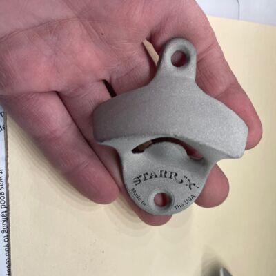  Plain STARR "X" bottle opener (2023 copyright) Thumbnail