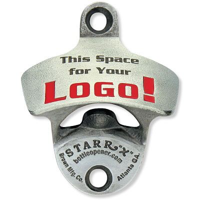 'This Space For Your Logo' STARR "X" bottle opener Thumbnail