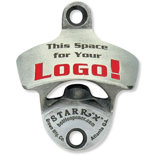'This Space For Your Logo' STARR "X" bottle opener Thumbnail