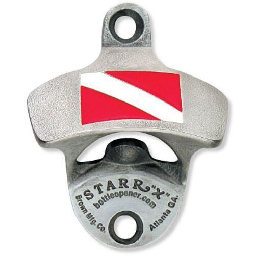 Diver Down Flag STARR "X" bottle opener Thumbnail