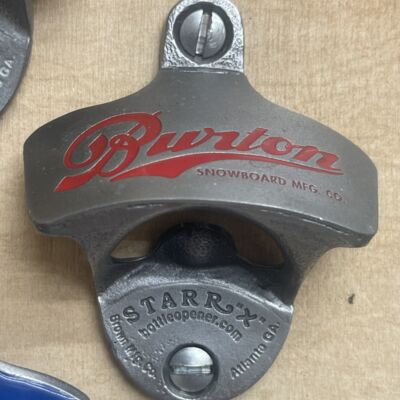 Burton Snowboards STARR "X" bottle opener Thumbnail