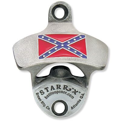Dixie Flag STARR "X" bottle opener Thumbnail