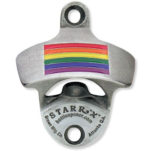 Gay Flag STARR "X" bottle opener Thumbnail