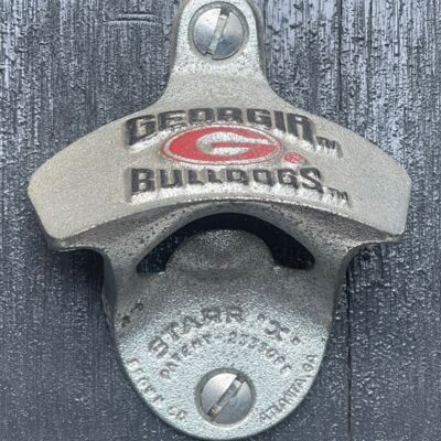 Embossed University of Georgia STARR "X" bottle opener Thumbnail