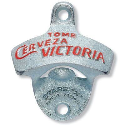 Embossed Tome Cerveza Victoria STARR "X" bottle opener Thumbnail