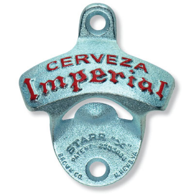 Embossed Cerveza Imperial STARR "X" bottle opener Thumbnail
