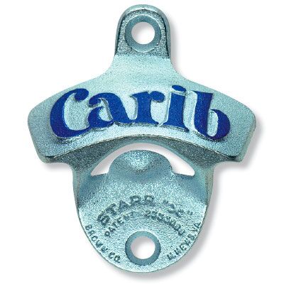 Embossed CARIB STARR "X" bottle opener Thumbnail