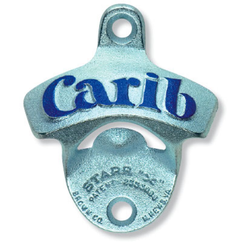 Embossed CARIB STARR "X" bottle opener Thumbnail