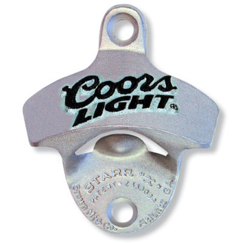 Embossed Coors Light STARR "X" bottle opener Thumbnail