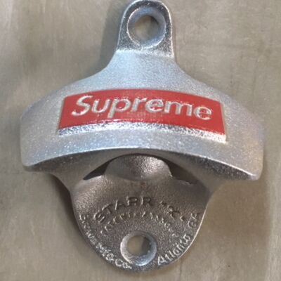 Embossed SUPREME STARR "X" bottle opener Thumbnail