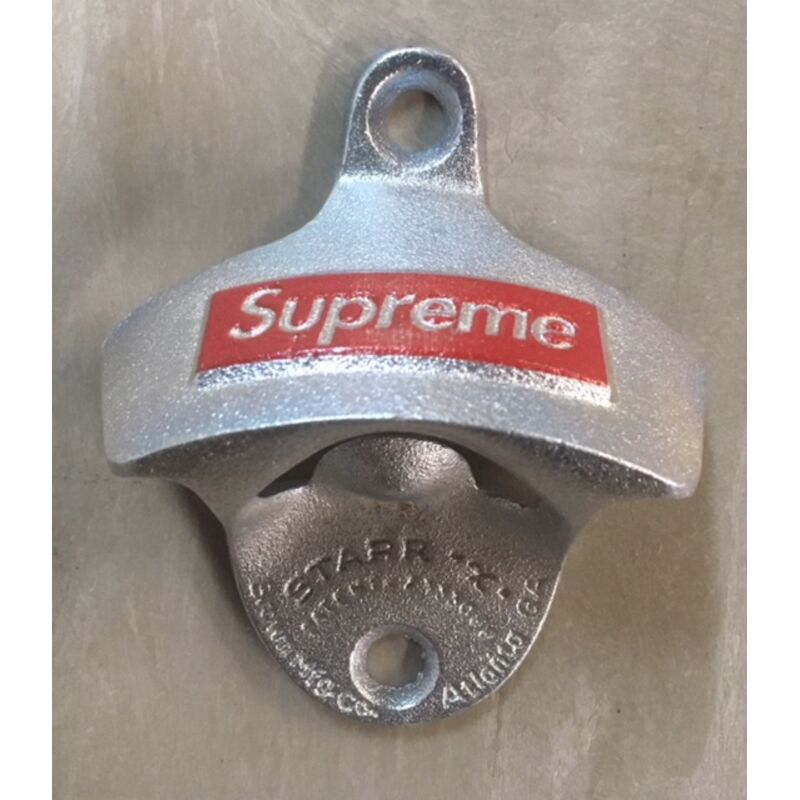 Embossed SUPREME STARR "X" bottle opener Thumbnail