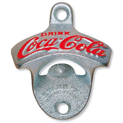 Embossed Drink Coca-Cola STARR "X" bottle opener Thumbnail