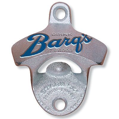 Embossed Barq's STARR "X" bottle opener Thumbnail
