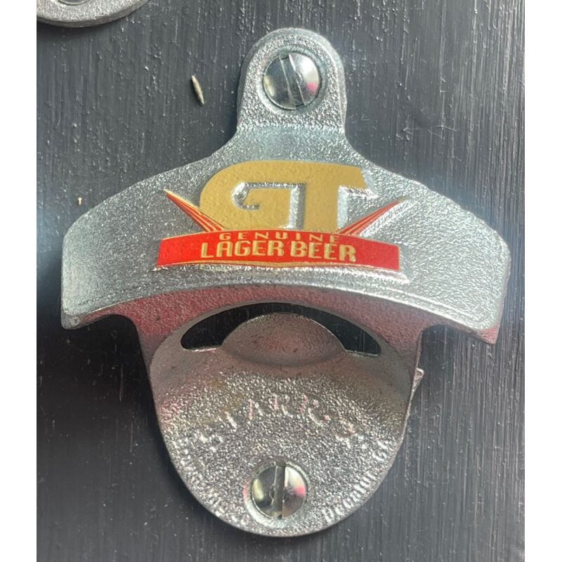 Embossed GT Lager Beer STARR "X" bottle opener Thumbnail