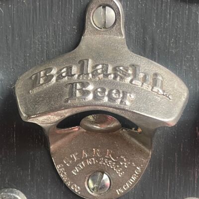 Embossed Balashi Beer STARR "X" bottle opener Thumbnail