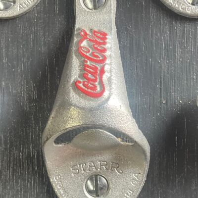 Embossed Coca-Cola STARR bottle opener Thumbnail