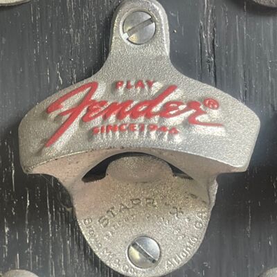 Embossed Play Fender STARR "X" bottle opener Thumbnail