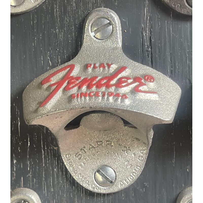 Embossed Play Fender STARR "X" bottle opener Thumbnail