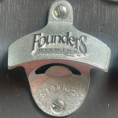  Embossed Founders STARR "X" bottle opener Thumbnail