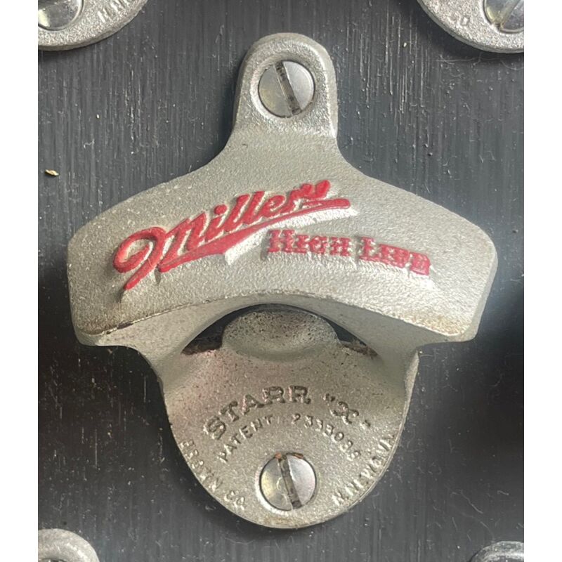 Embossed Miller High Life STARR "X" bottle opener Thumbnail