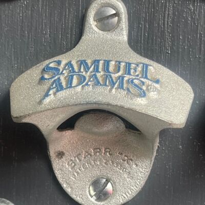 Embossed Samuel Adams STARR "X" bottle opener Thumbnail
