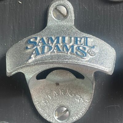  Embossed Samuel Adams STARR "X" bottle opener Thumbnail