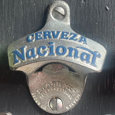 Embossed Cerveza Nacional STARR "X" bottle opener Thumbnail