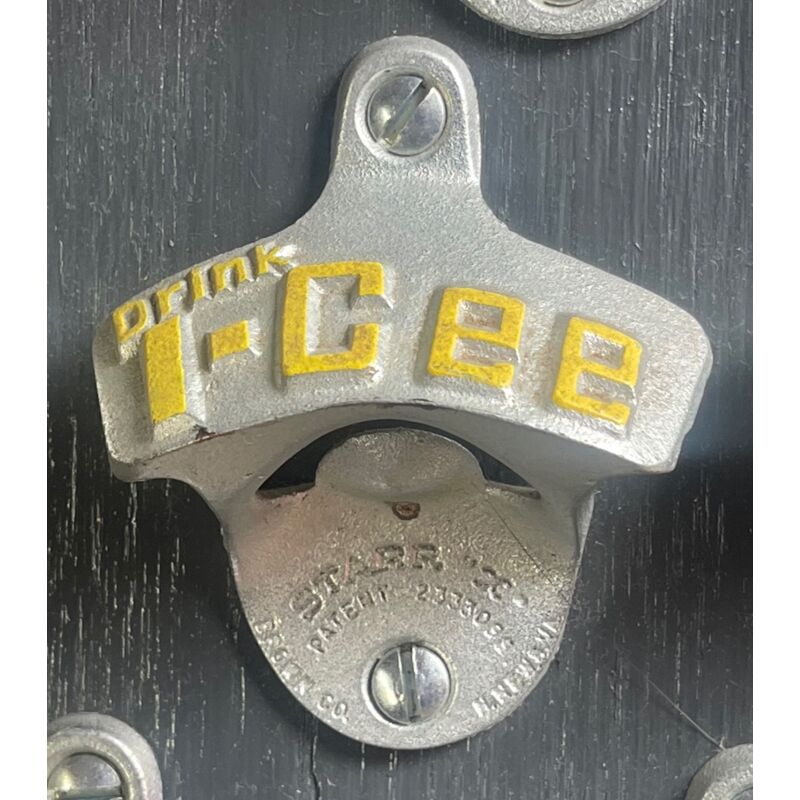 Embossed Drink I-Cee STARR "X" bottle opener Thumbnail