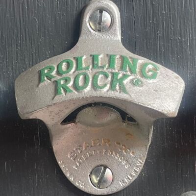 Embossed Rolling Rock STARR "X" bottle opener Thumbnail