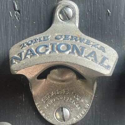 Embossed Tome Cerveza Nacional STARR "X" bottle opener Thumbnail