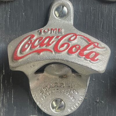 Embossed Tome Coca-Cola STARR "X" bottle opener Thumbnail