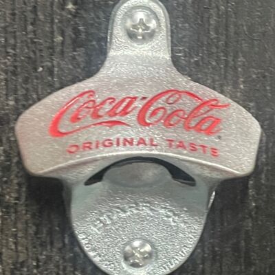 Deep Engraved Coca-Cola Original Taste STARR "X" bottle opener Thumbnail