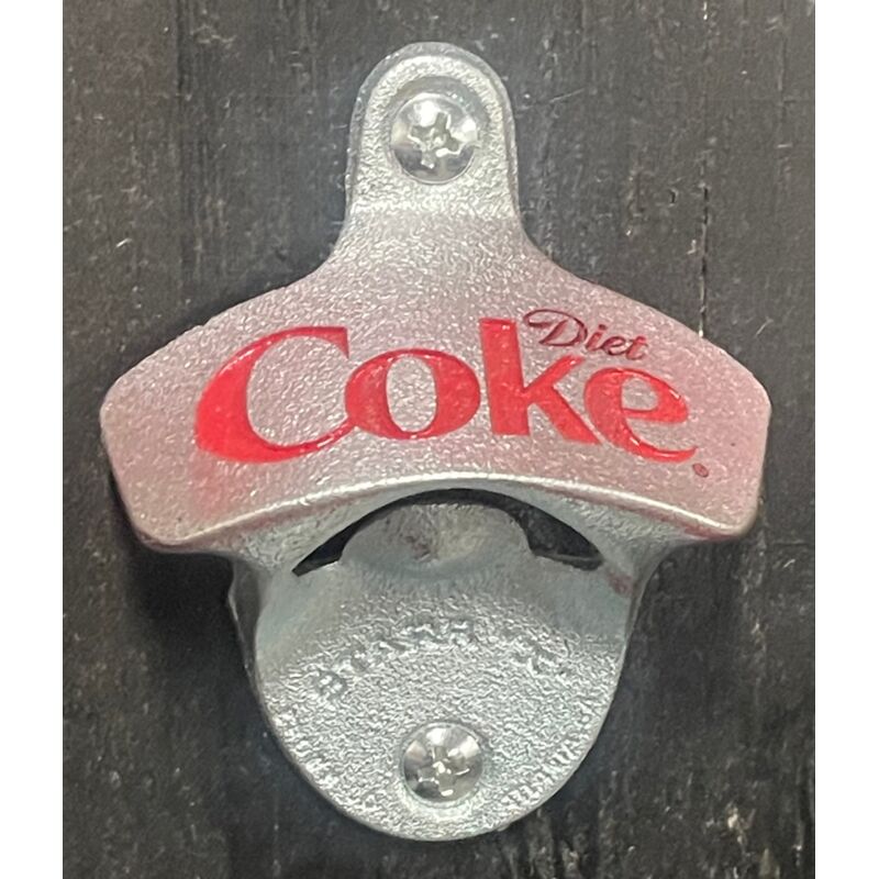 Deep Engraved Diet Coke STARR "X" bottle opener Thumbnail