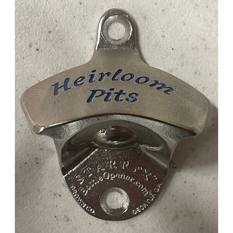Deep Engraved Heirloom Pits Stainless-Steel  STARR "X" bottle opener Thumbnail