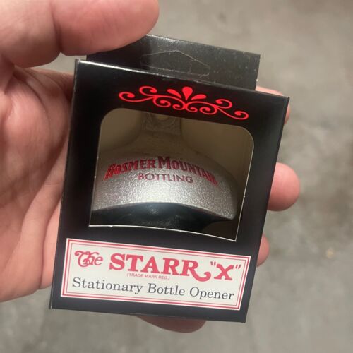 Deep Engraved Hosmer Mountain Bottling STARR "X" bottle opener Thumbnail