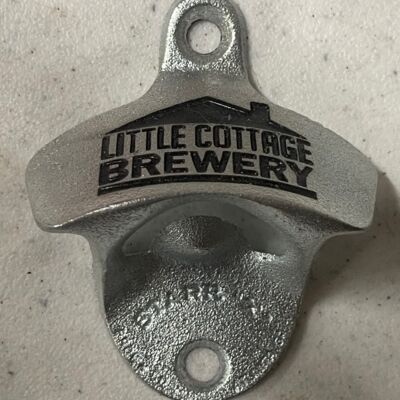  Deep Engraved Little Cottage Brewery STARR "X" bottle opener Thumbnail