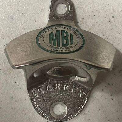 Deep Engraved Martik Brothers Incorporated Stainless-Steel STARR "X" bottle opener Thumbnail