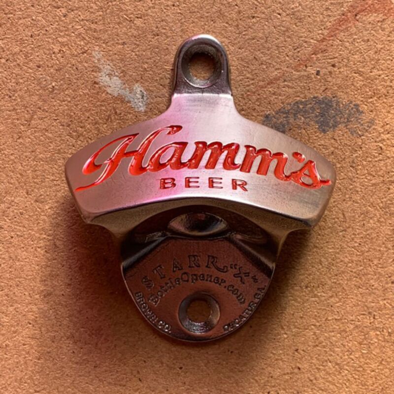 Deep Engraved HAMMS STARR "X" bottle opener Thumbnail