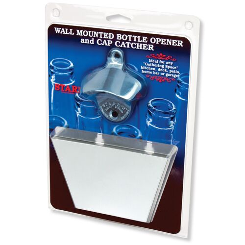 Polished Stainless-Steel STARR "X" opener and cap catcher SET Thumbnail