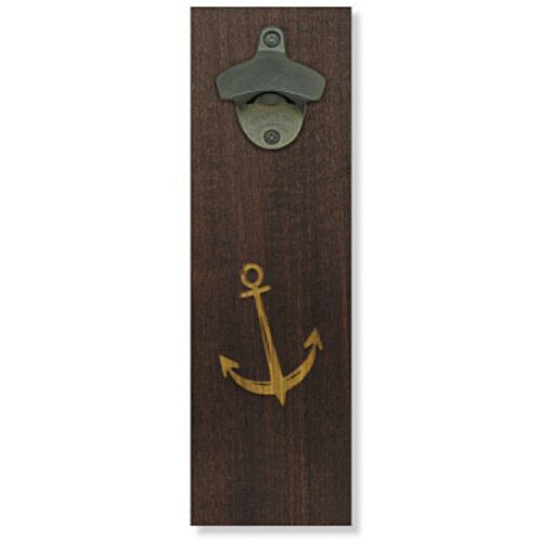 Engraved ANCHOR Wood Plank Opener Thumbnail